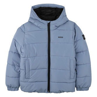 BOSS Dynejakke - Medium Grey