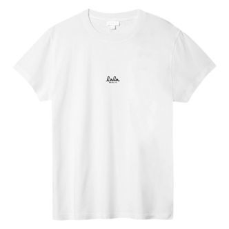 Lala Berlin T-shirt - Hvid/Sort m. Logo