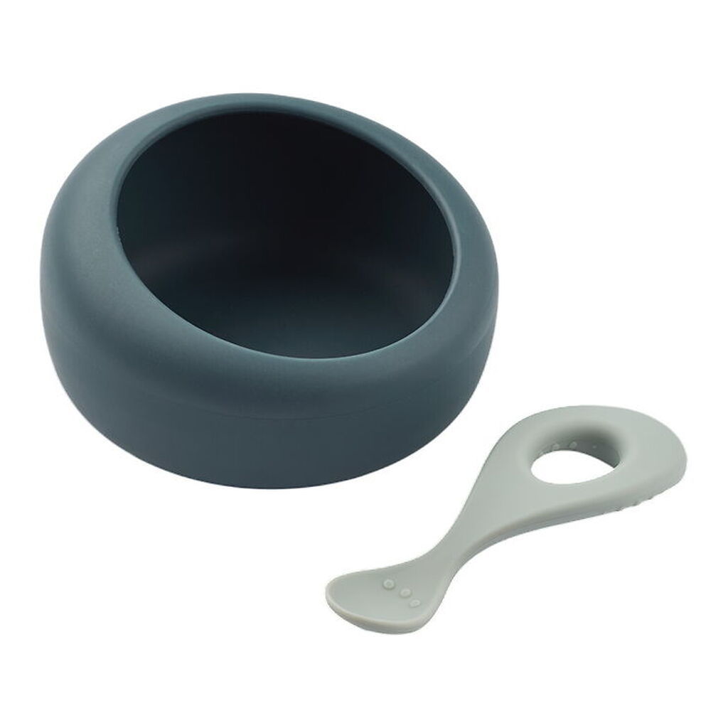 Liewood Spisesæt - Silikone - 2 Dele - Sparia - Whale Blue/Dove