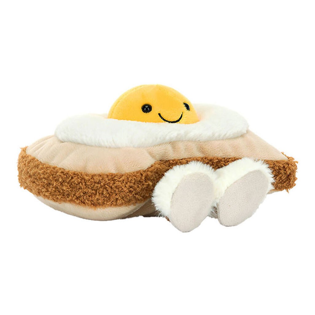 Jellycat Bamse - 16x12 cm - Amuseables Egglantine Egg on Toast