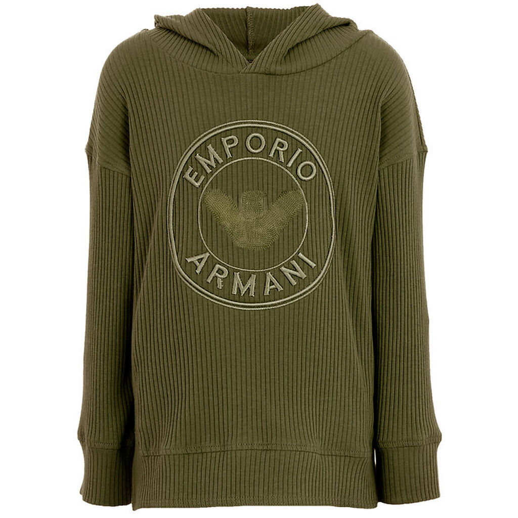 Emporio Armani Hættetrøje - Rib - Beetle m. Logo
