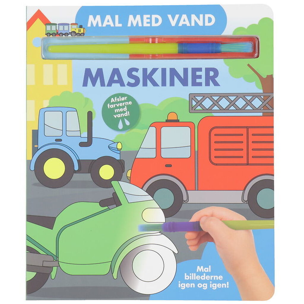 Alvilda Malebog - Mal Med Vand - Maskiner