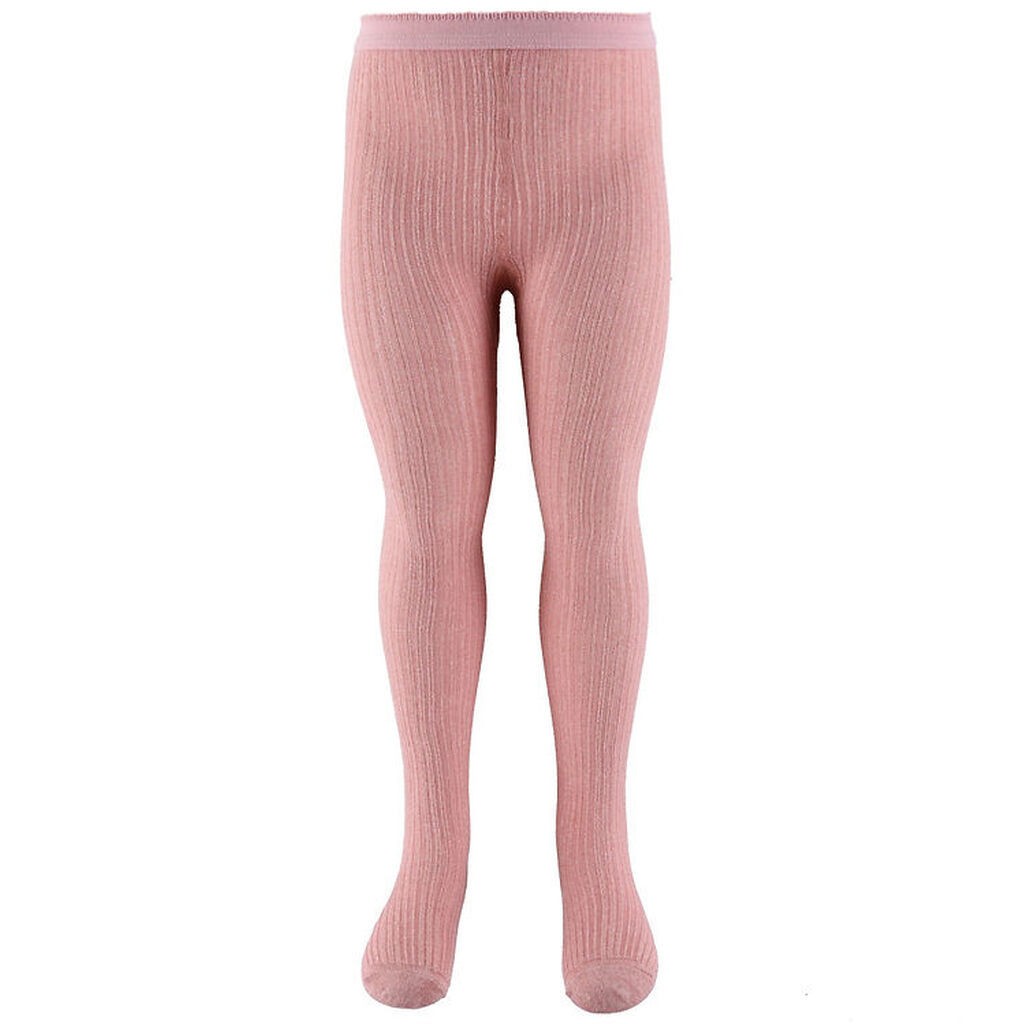 MP Strømpebukser - Banbus - Celosia Glitter - Silver Pink