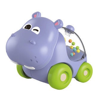 Scandinavian Baby Products Bil - Flodhest m. Konfetti