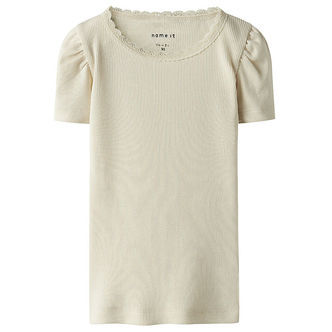 Name It T-shirt - Rib - Noos - NmfKab - Summer Sand