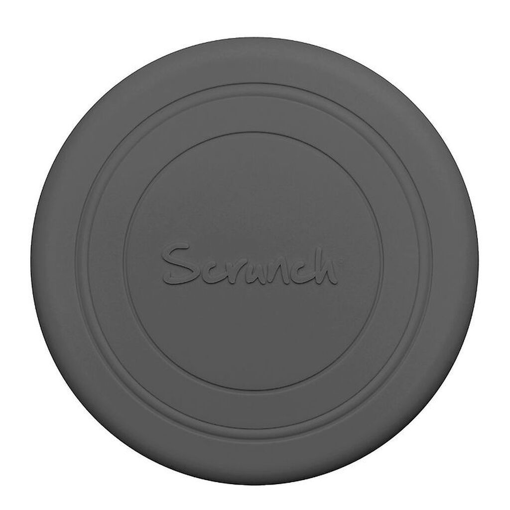 Scrunch Frisbee - Silikone - Ø18 cm - Mørkegrå