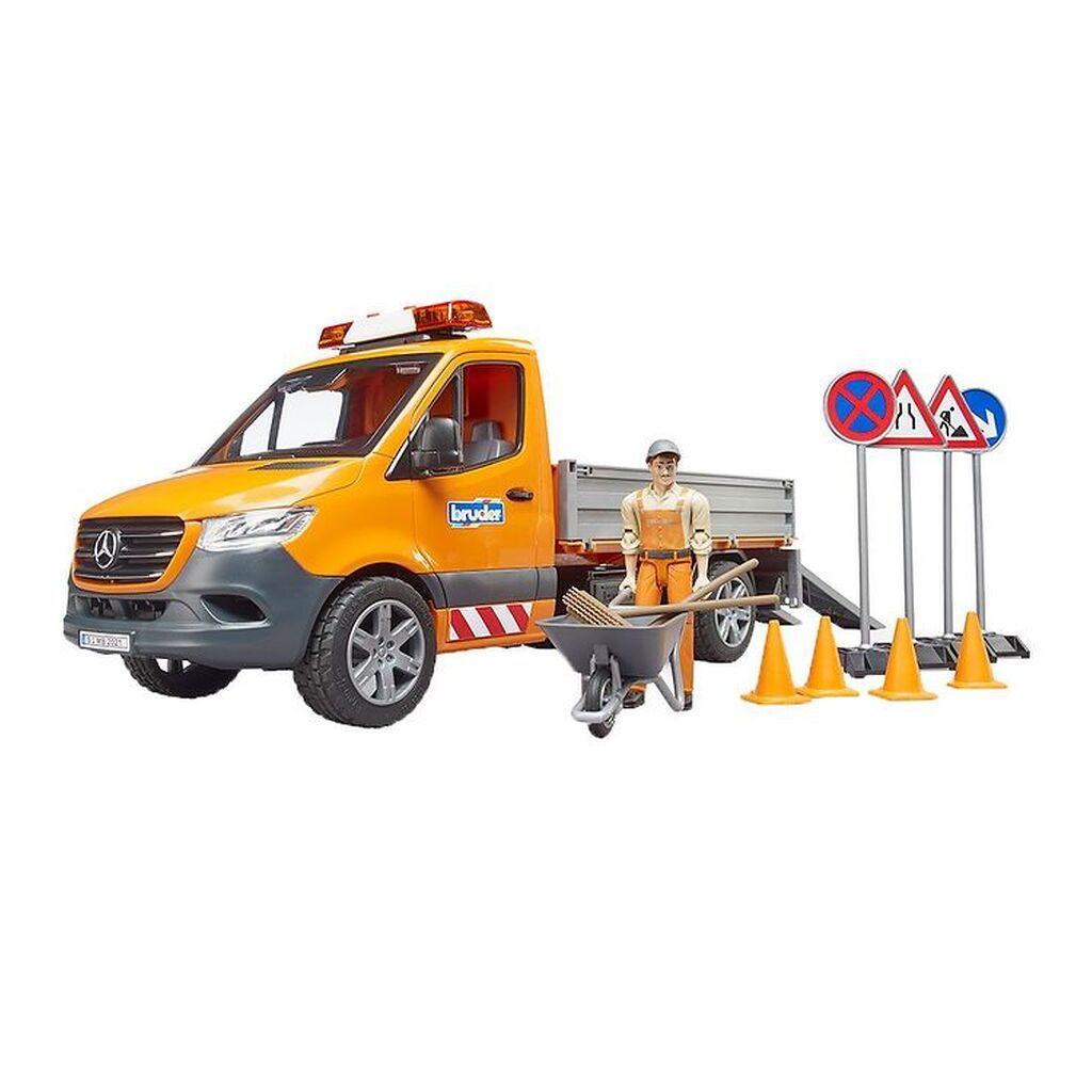 Bruder Bil - Mercedes Benz Sprinter Kommunalbil... - 02677