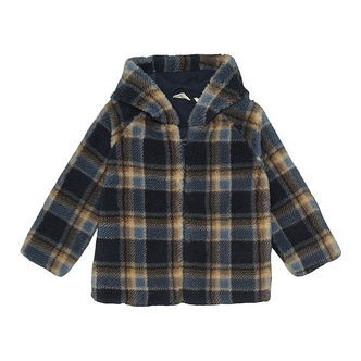 Minymo Fleecejakke - Parisian Night m. Tern