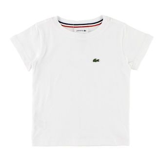 Lacoste T-shirt - Hvid m. Logo