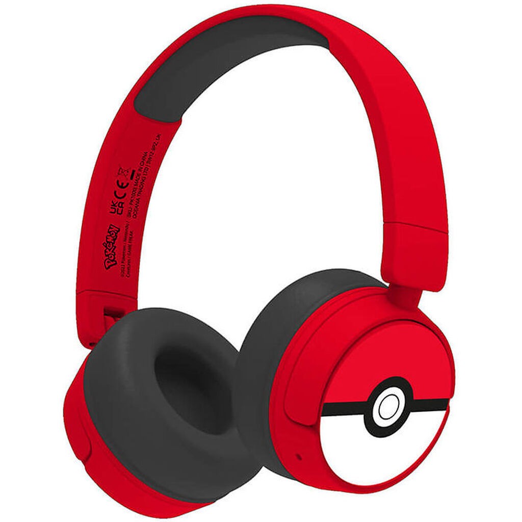 OTL Høretelefoner - Pokémon - On-Ear Junior - Wireless - Rød