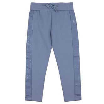 Emporio Armani Bukser - Støvet Blå m. Logostribe