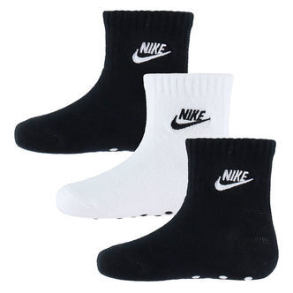 Nike Strømper - Core Futura Gripper - 3-Pak - Sort/Hvid