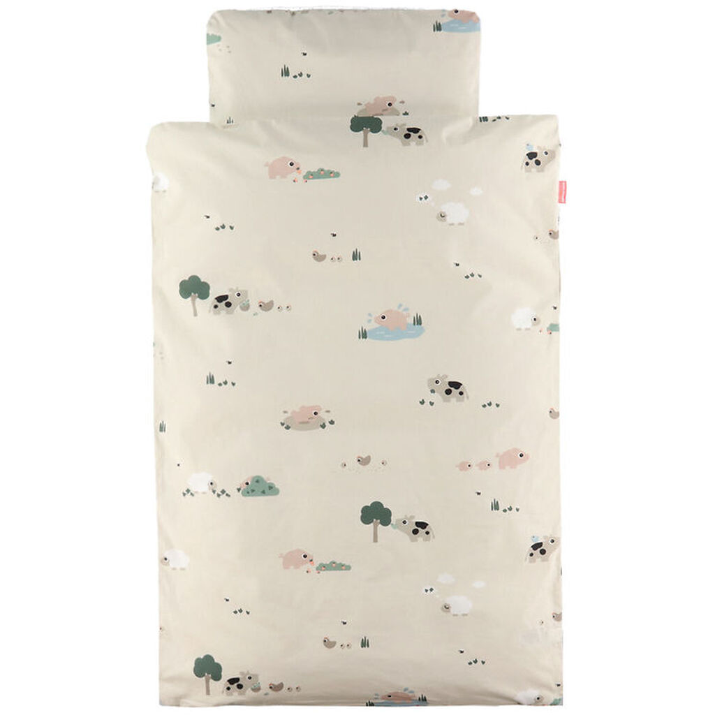 Done By Deer Sengesæt Baby - Tiny Farm - Sand