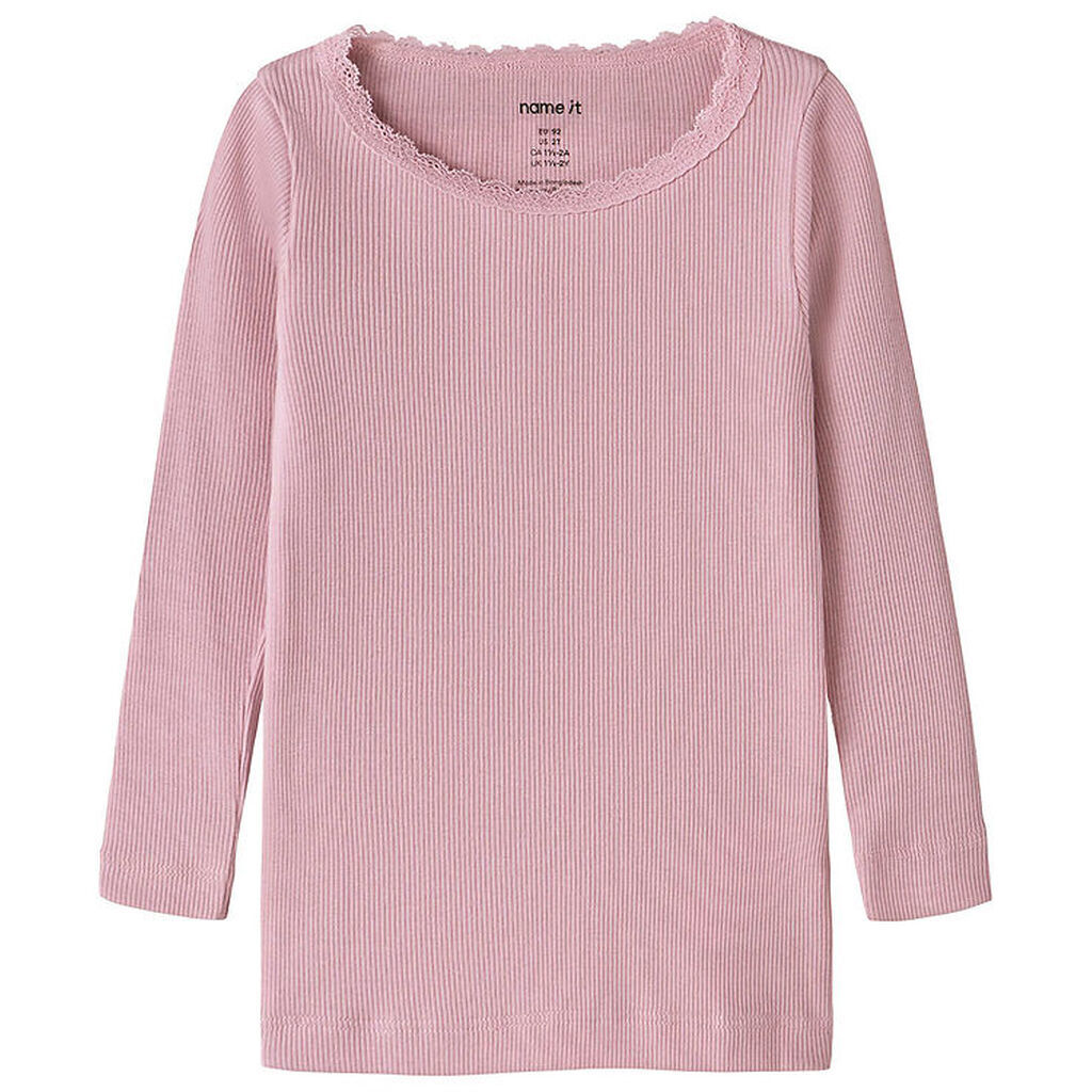 Name It Bluse - Rib - Noos - NmfKab - Fragrant Lilac