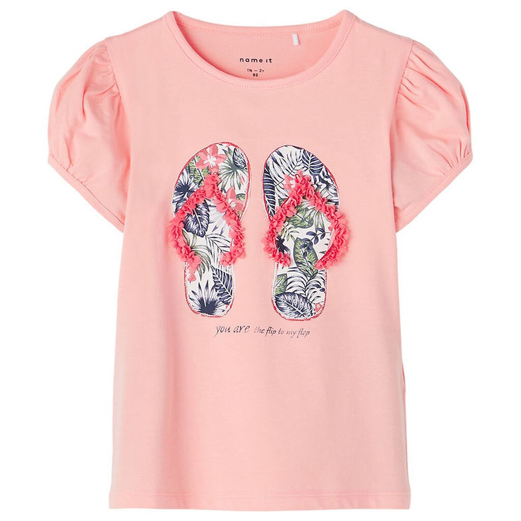 Name It T-shirt - NmfPflorida - Peach Bud