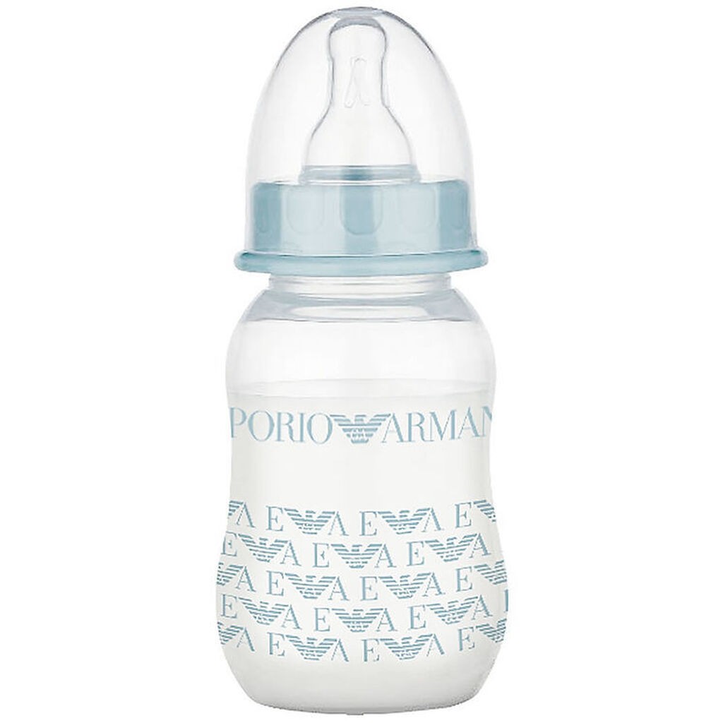 Emporio Armani Sutteflaske - Plast/Silikone - 130 ml - Lyseblå