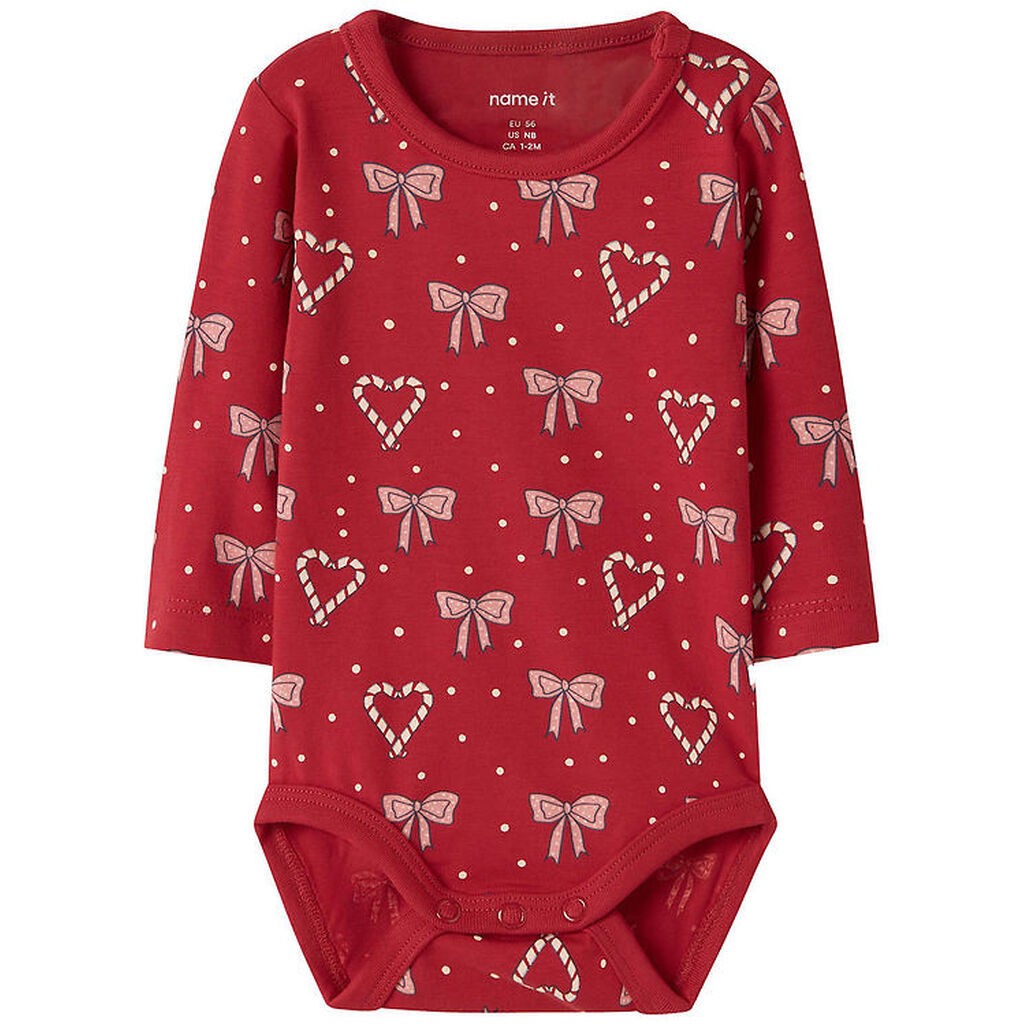 Name It Body l/æ - NbfRi - Jester Red