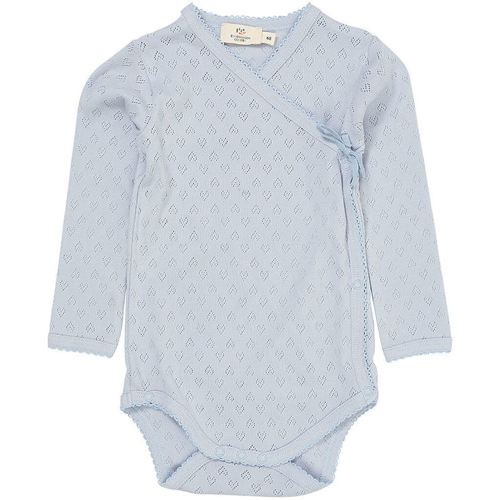 Copenhagen Colors Slå-om Body l/æ - Dusty Blue