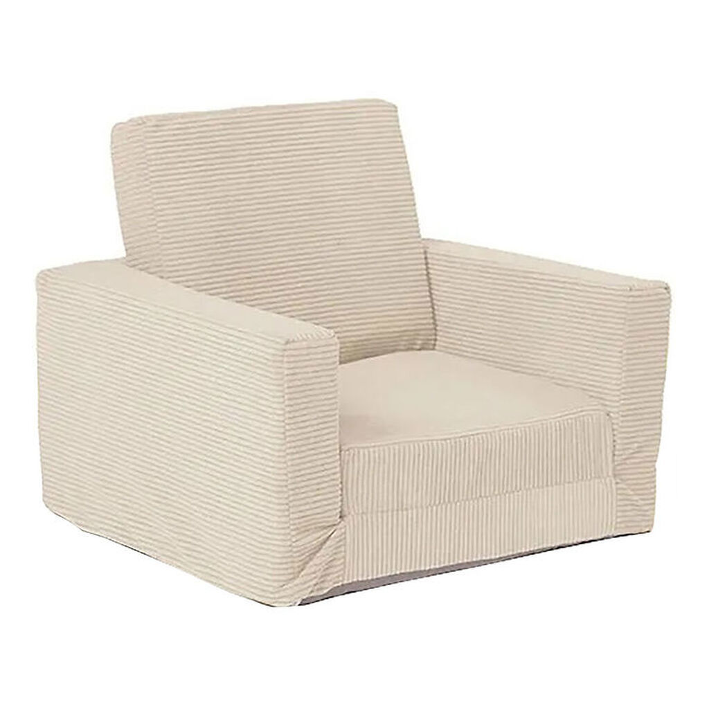 Kids Concept Lænestol/Legemadras - Foldbar - 42x44x38 cm - Fløjl