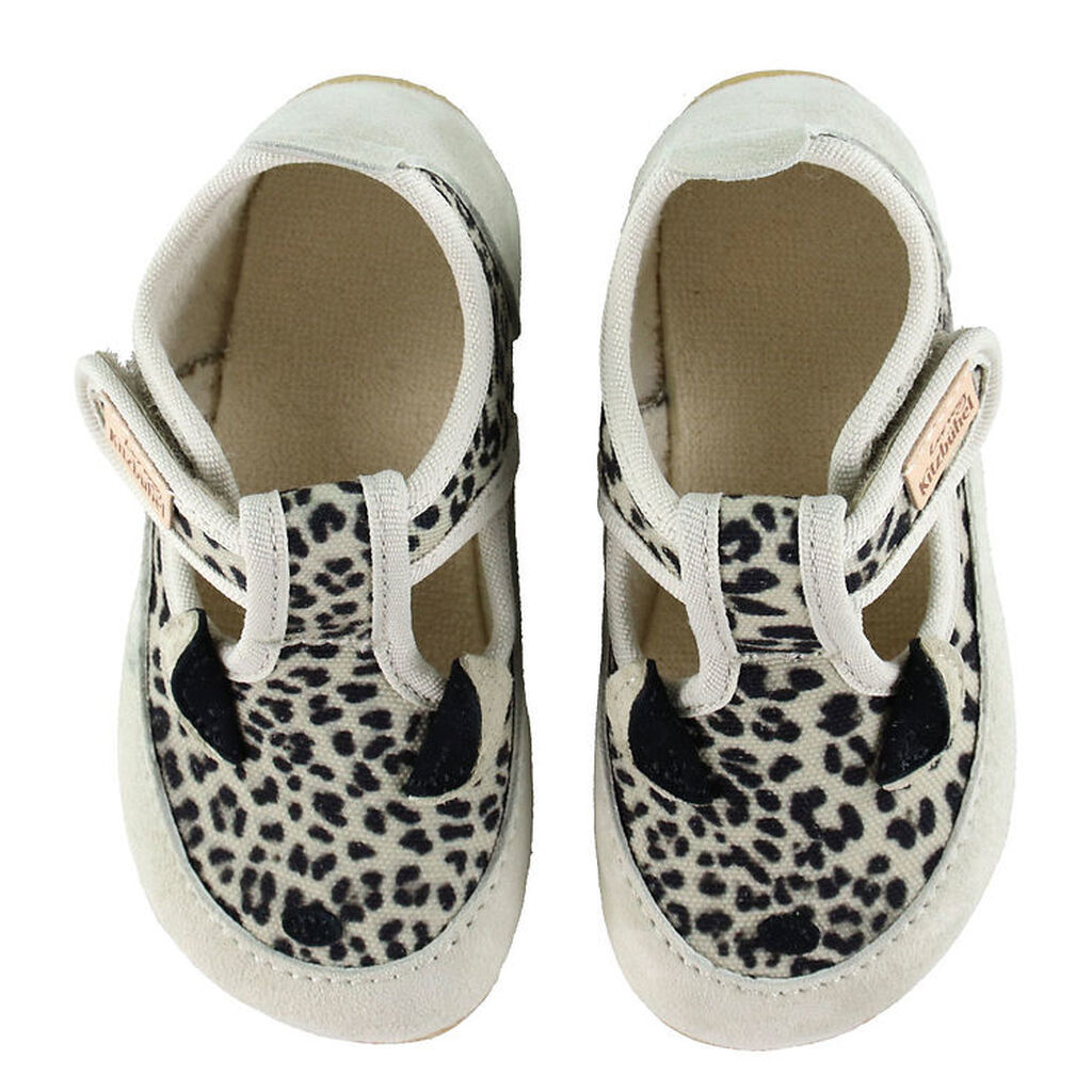 Living Kitzbühl Hjemmesko - Lotte Leopard - Beige