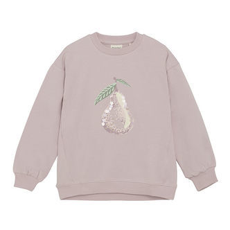Minymo Sweatshirt - Burnished Lilac m. Print