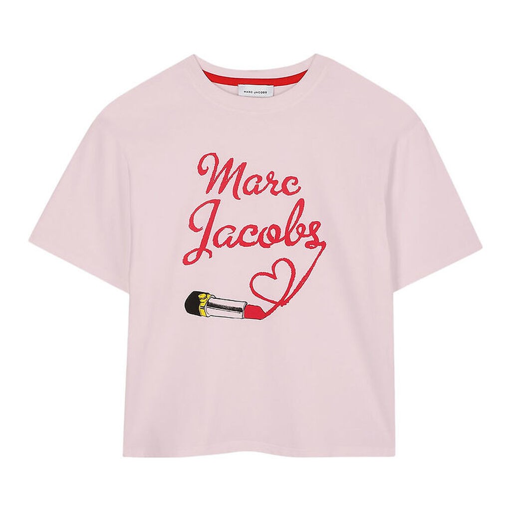 Little Marc Jacobs T-shirt - Pink m. Print