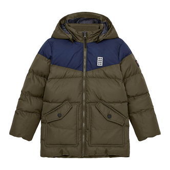 LEGOÂ® Wear Dynejakke - LWJebel 733 - Grøn/Blå