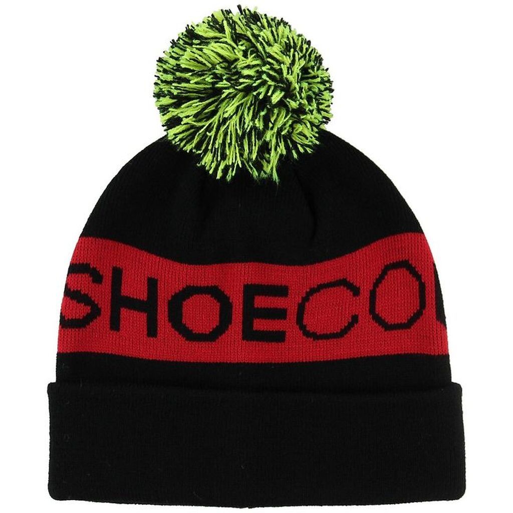 DC Hue m. Pompon - Chester - Sort/Rød