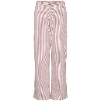 Sofie Schnoor Girls Jeans - Stribet - Red