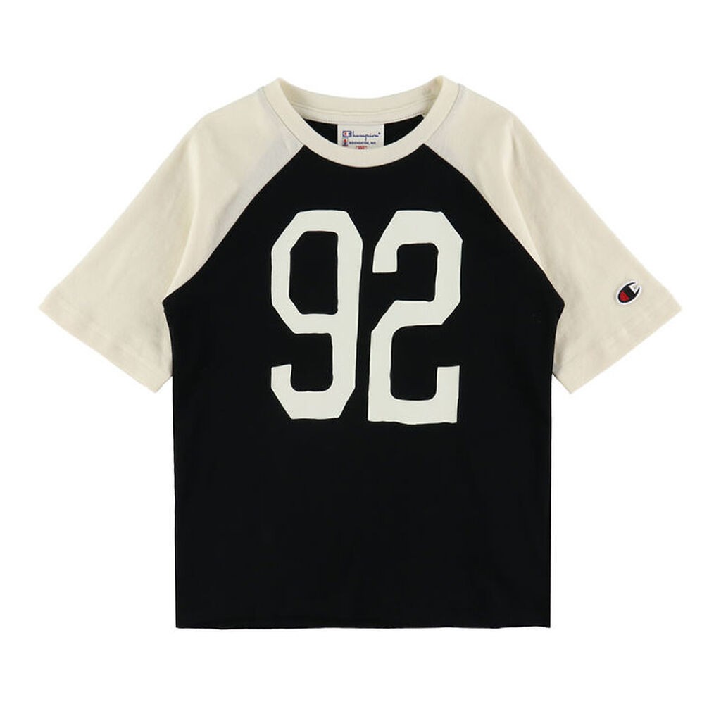 Champion T-shirt - Sort/Hvid