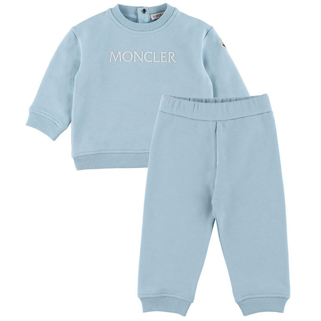 Moncler Sweatsæt - Lyseblå