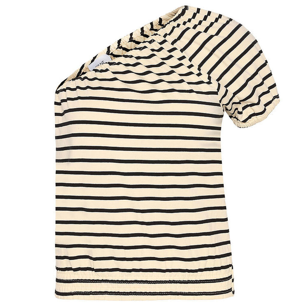 Grunt Top - GrLou - Off White/Sort