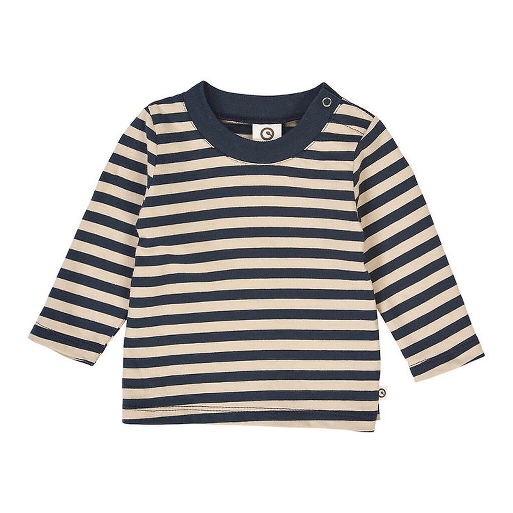 Müsli Bluse - Stripe - Oak/Night Blue