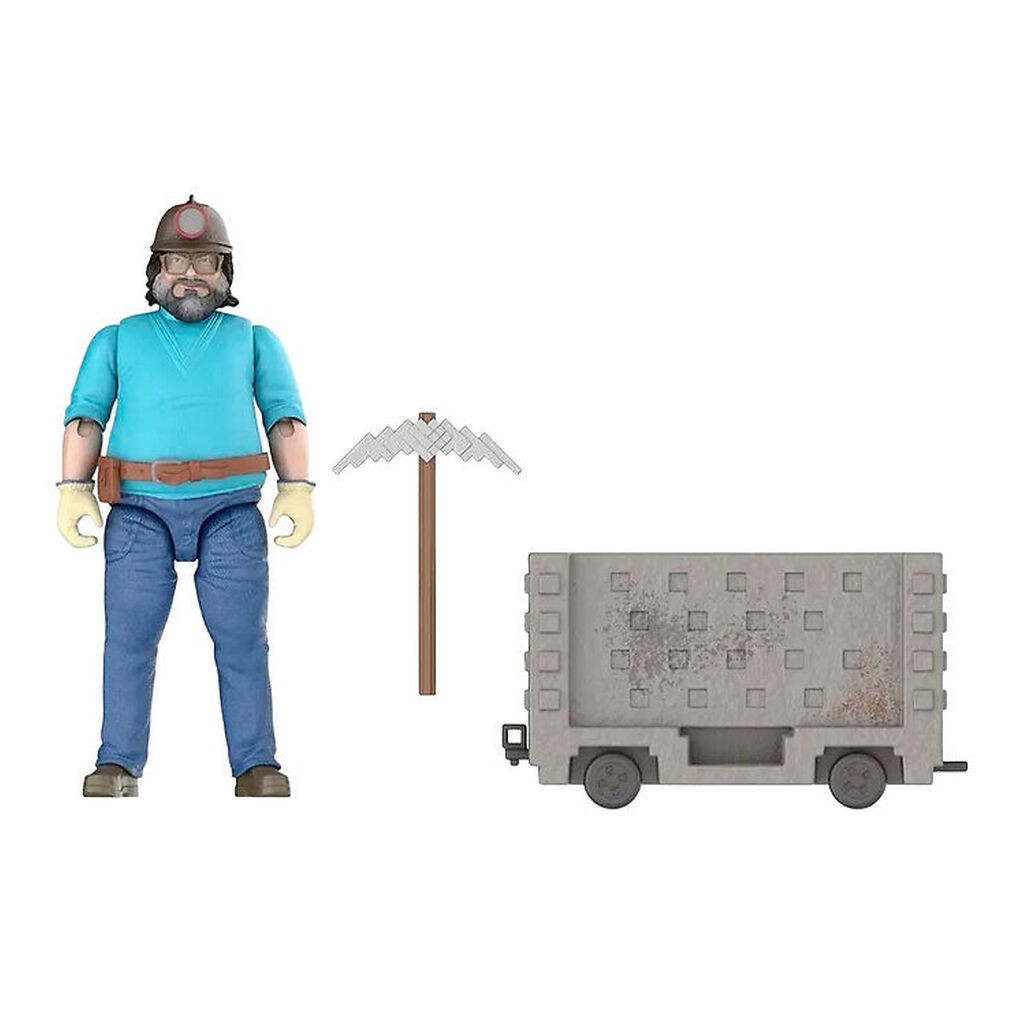 Minecraft Movie Legetøjsfigur - Explosive Minecart Escape