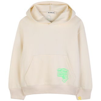 Billieblush Hættetrøje - Ivory m. Print