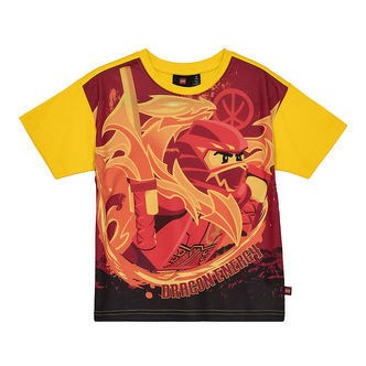 LEGOÂ® Ninjago T-shirt - LWTaffy - Gul