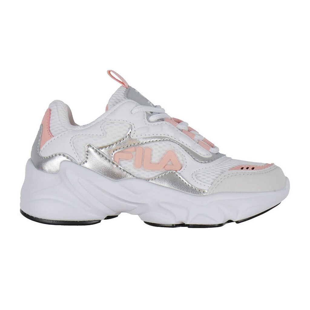 Fila Sko - Collene Logo Kids - Hvid/Silver