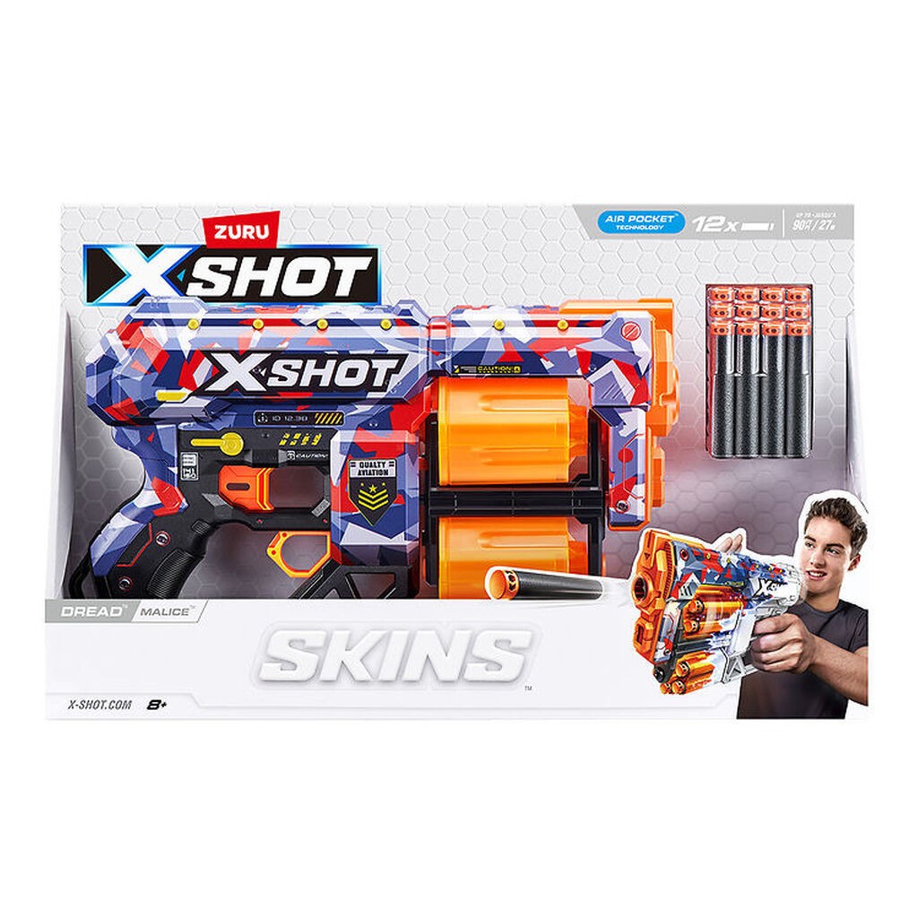 X-SHOT Skumgevær - Skins - Malice