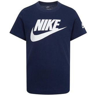 Nike T-shirt - Mørkeblå/Hvid