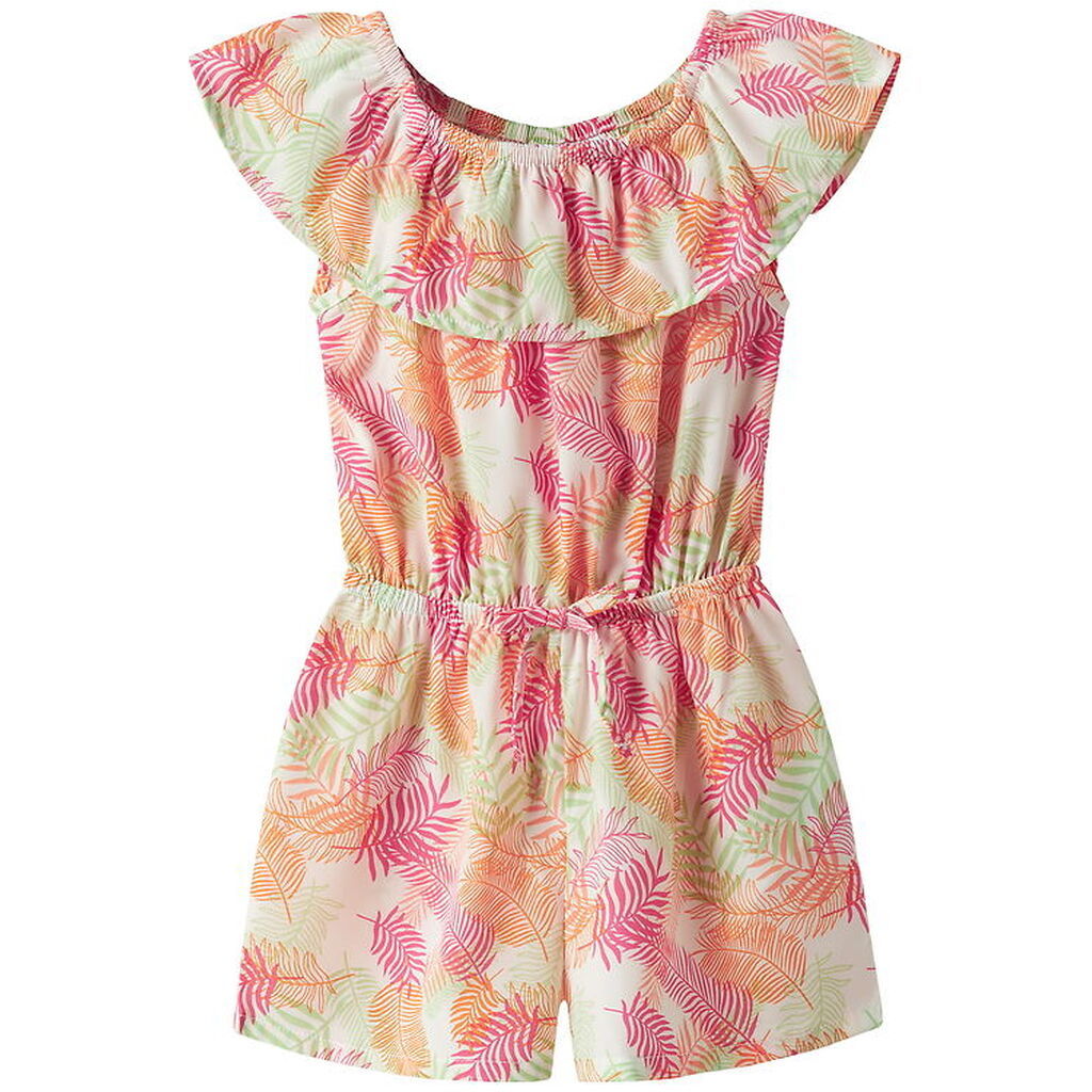 Name It Buksedragt - NmfVinaya - Arcadian Green/Fresh Tropical