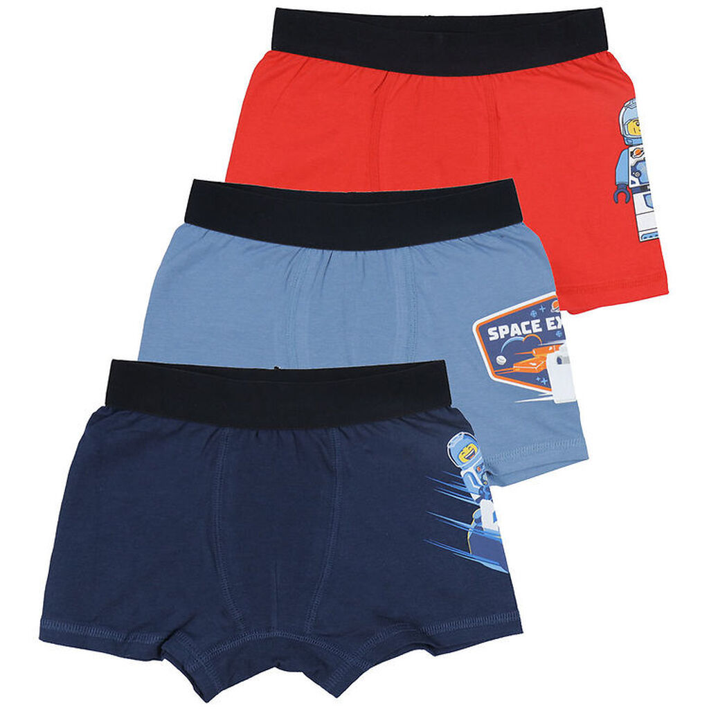 LEGOÂ® City Boxershorts - LWAgan - 3-pak - Dark Navy