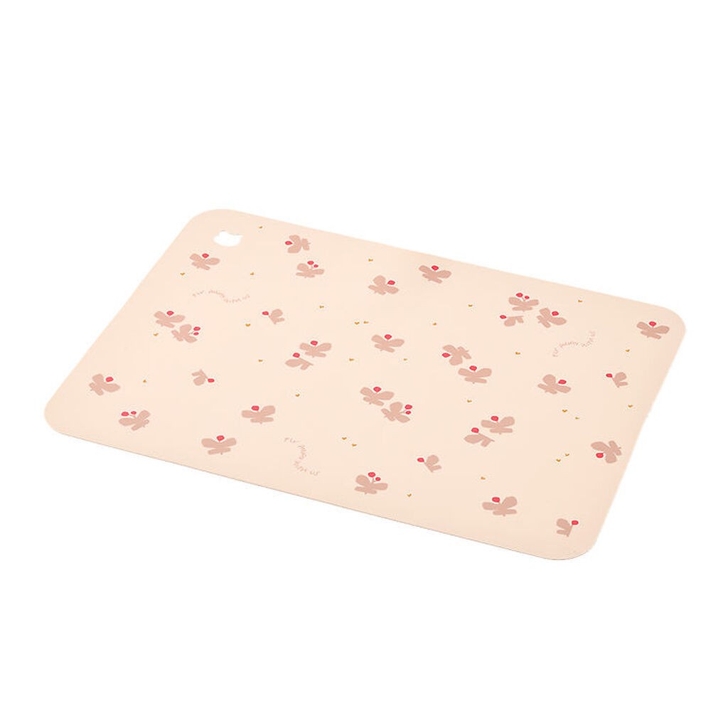 Liewood Dækkeserviet - Silikone - Jude - Butterfly/ Apple Blosso