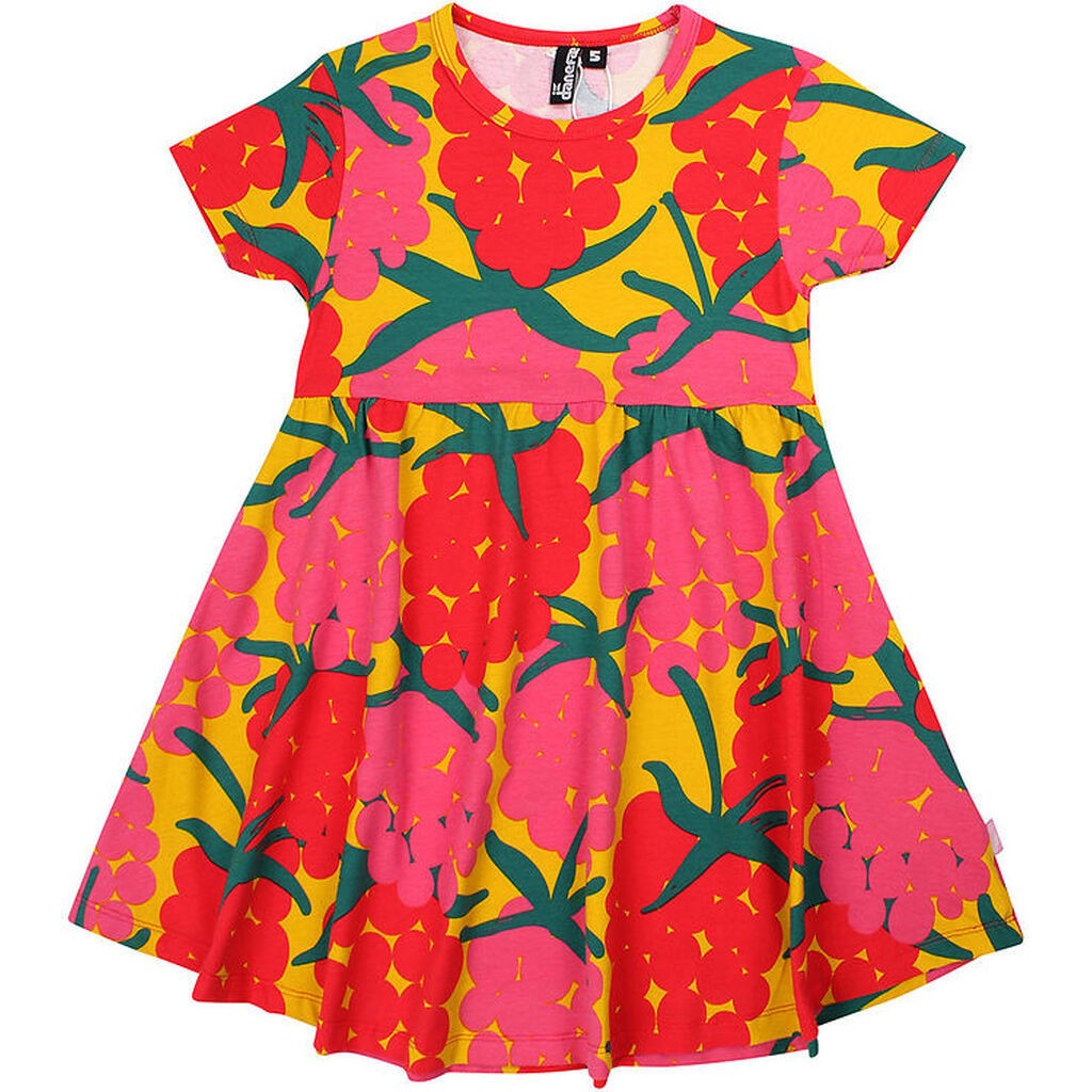 Danefæ Kjole - Danelollipop - Yellow Maxiberry