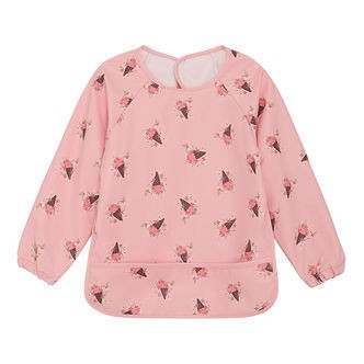 CeLaVi Forklæde - PU - AOP - Peach Blossom
