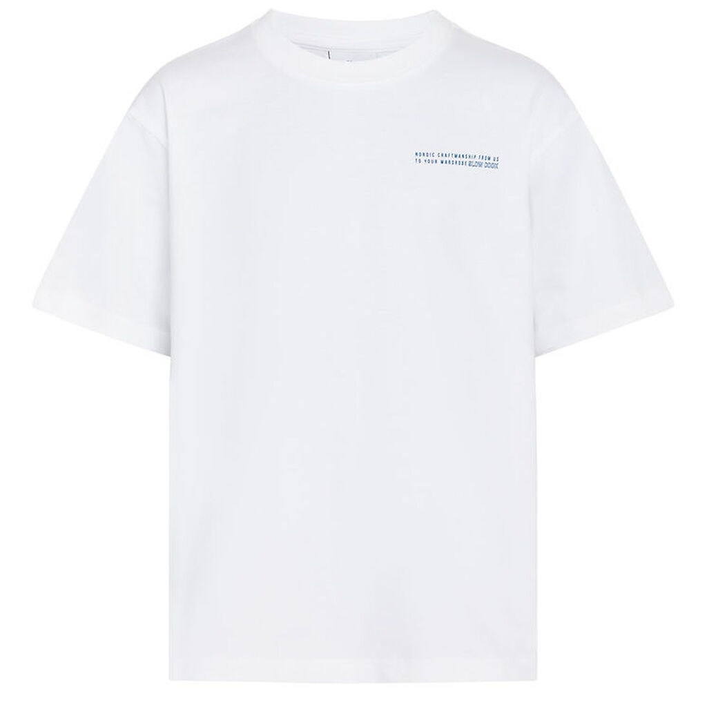 Grunt T-shirt - GrPoebla - Hvid m. Print