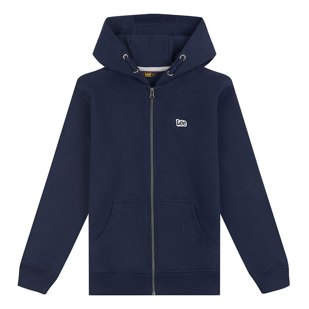 Lee Cardigan - Badge LB Zip Through - Navy Blazer