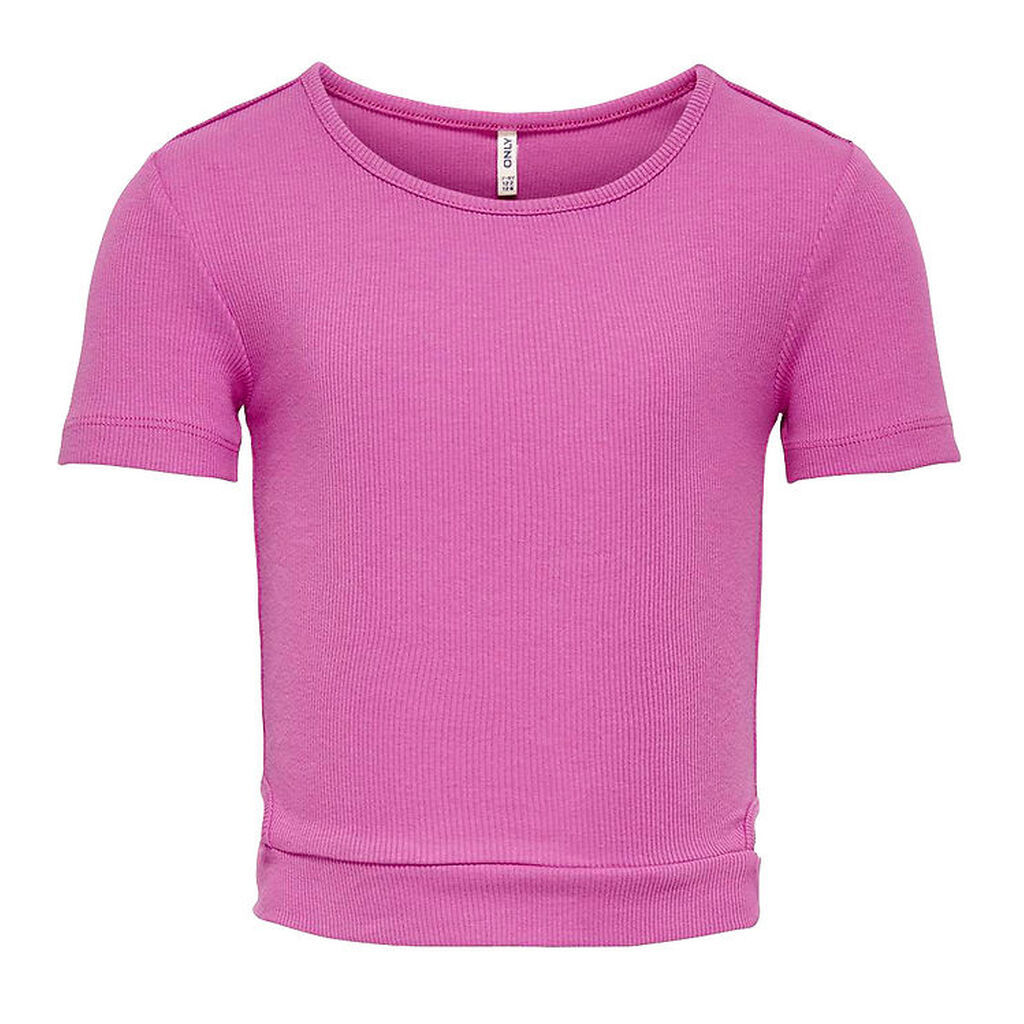 Kids Only T-shirt - Noos - Rib - KogNessa - Rosebud