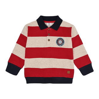 Hust and Claire Sweatshirt - HcSejer - Warm Red