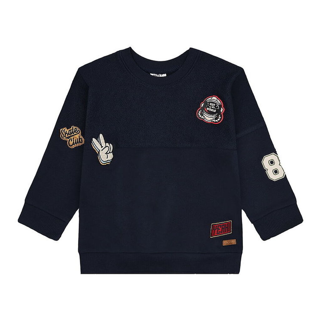 Hust and Claire Sweatshirt - HCSejer - More Navy