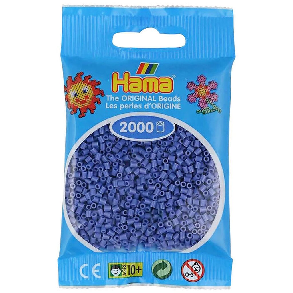 Hama Mini Perler - 2000 stk. - 107 Lavendel